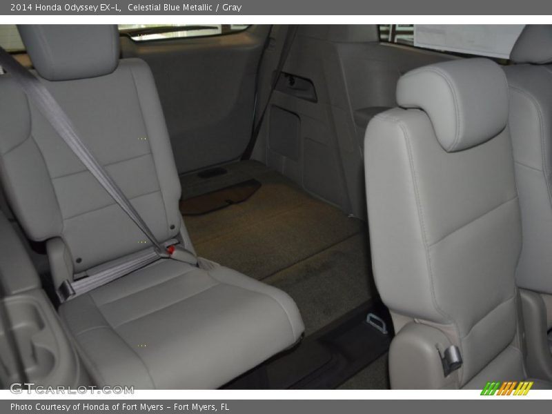 Celestial Blue Metallic / Gray 2014 Honda Odyssey EX-L
