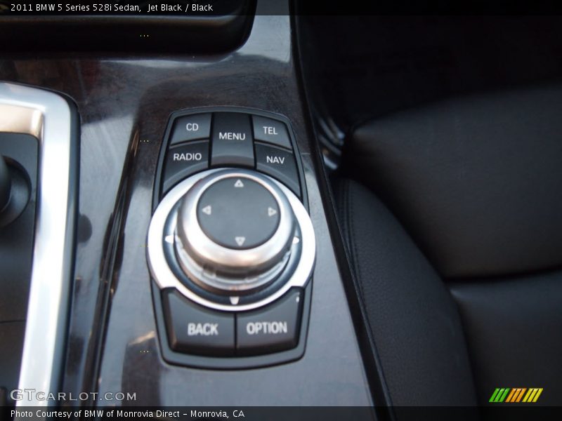 Jet Black / Black 2011 BMW 5 Series 528i Sedan