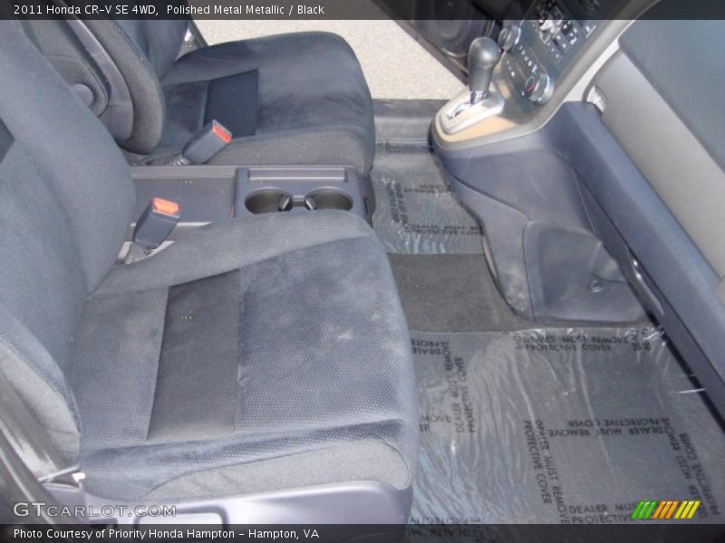 Polished Metal Metallic / Black 2011 Honda CR-V SE 4WD