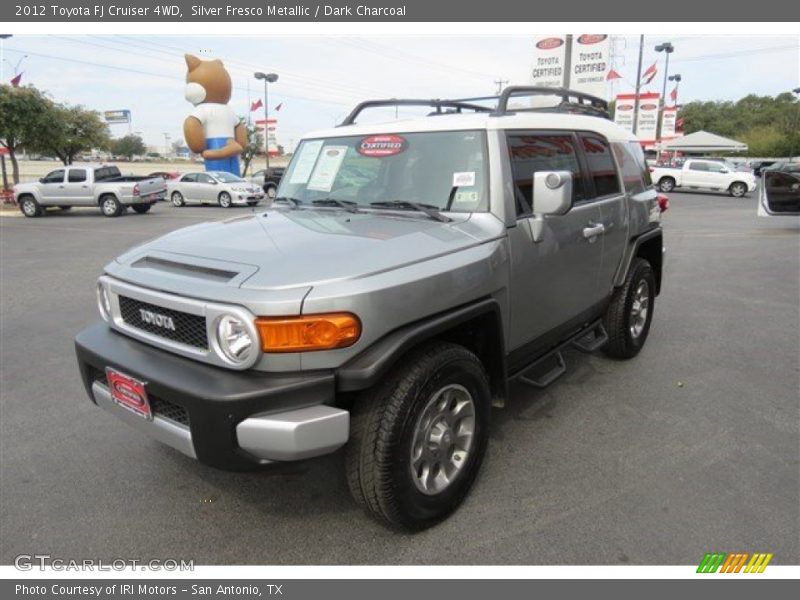 Silver Fresco Metallic / Dark Charcoal 2012 Toyota FJ Cruiser 4WD