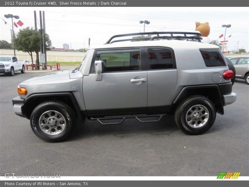 Silver Fresco Metallic / Dark Charcoal 2012 Toyota FJ Cruiser 4WD