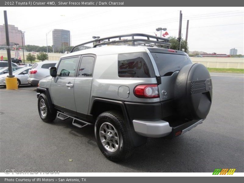 Silver Fresco Metallic / Dark Charcoal 2012 Toyota FJ Cruiser 4WD