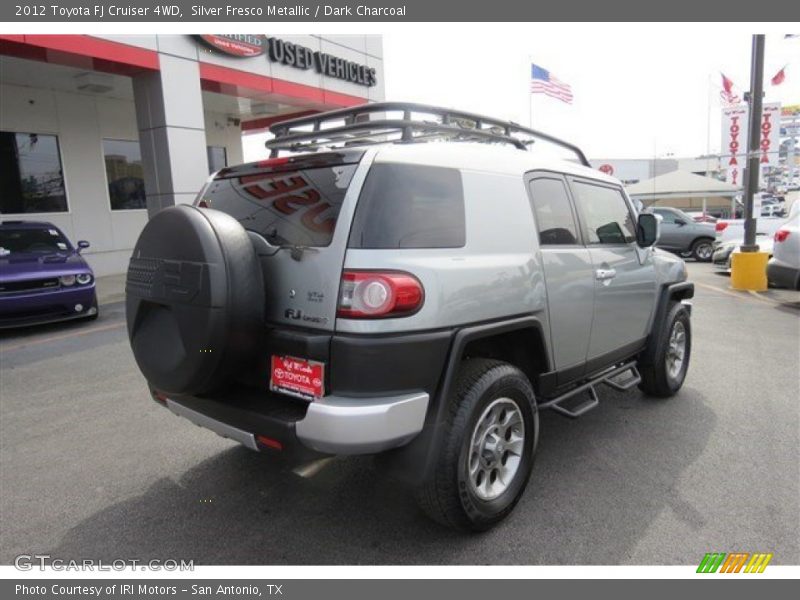 Silver Fresco Metallic / Dark Charcoal 2012 Toyota FJ Cruiser 4WD