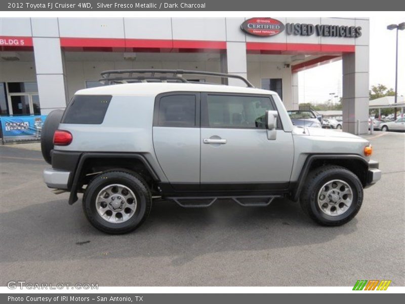 Silver Fresco Metallic / Dark Charcoal 2012 Toyota FJ Cruiser 4WD