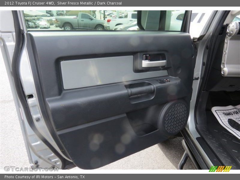 Silver Fresco Metallic / Dark Charcoal 2012 Toyota FJ Cruiser 4WD