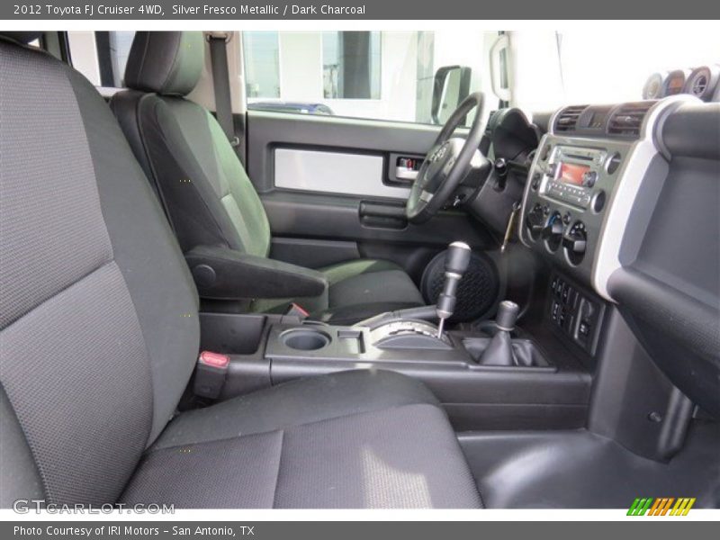 Silver Fresco Metallic / Dark Charcoal 2012 Toyota FJ Cruiser 4WD