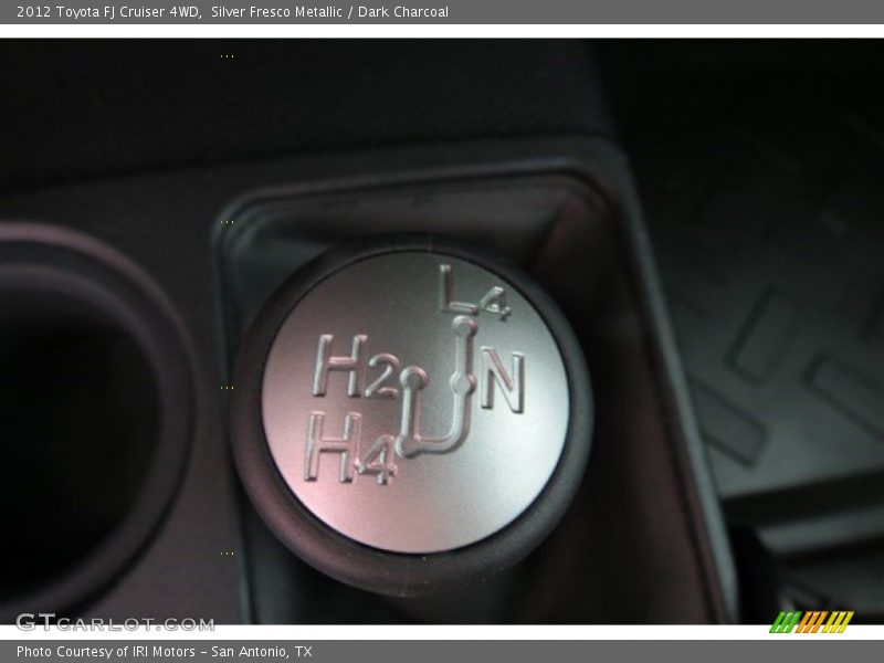 Silver Fresco Metallic / Dark Charcoal 2012 Toyota FJ Cruiser 4WD