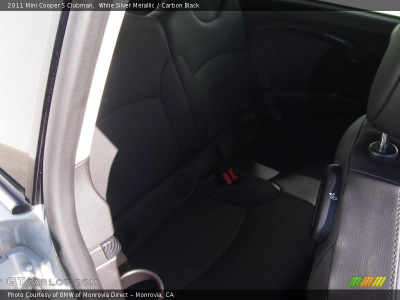 White Silver Metallic / Carbon Black 2011 Mini Cooper S Clubman