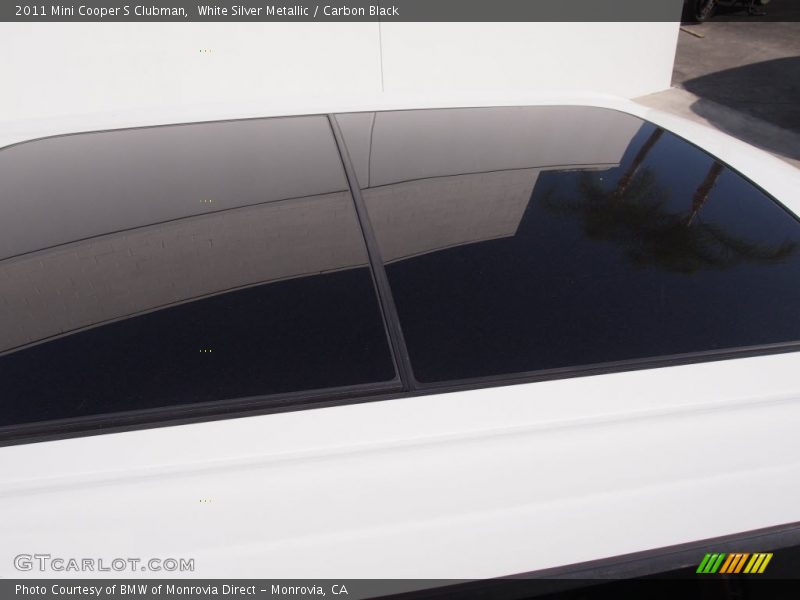 White Silver Metallic / Carbon Black 2011 Mini Cooper S Clubman