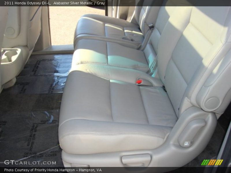 Alabaster Silver Metallic / Gray 2011 Honda Odyssey EX-L