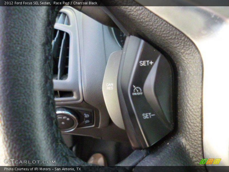 Race Red / Charcoal Black 2012 Ford Focus SEL Sedan