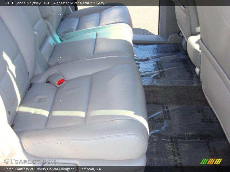 Alabaster Silver Metallic / Gray 2011 Honda Odyssey EX-L