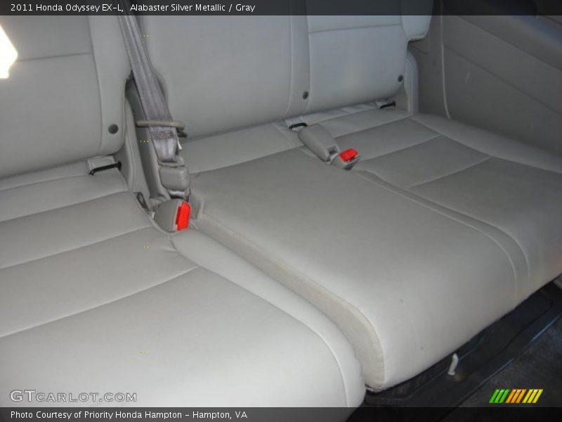 Alabaster Silver Metallic / Gray 2011 Honda Odyssey EX-L