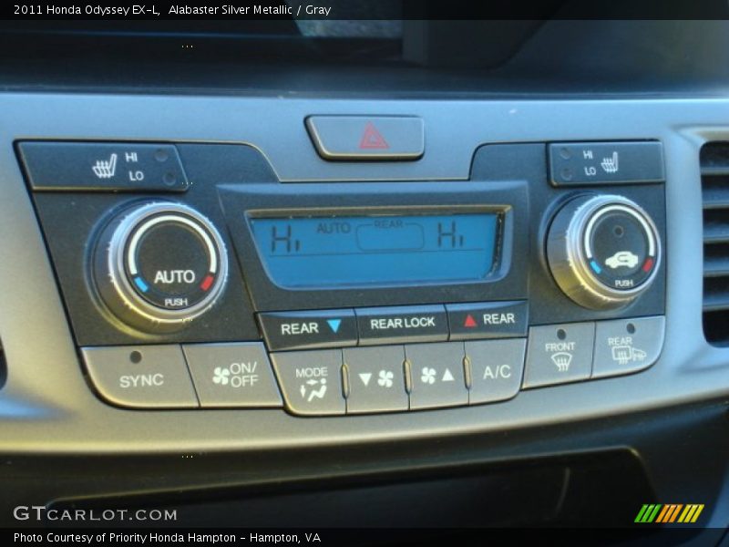 Alabaster Silver Metallic / Gray 2011 Honda Odyssey EX-L