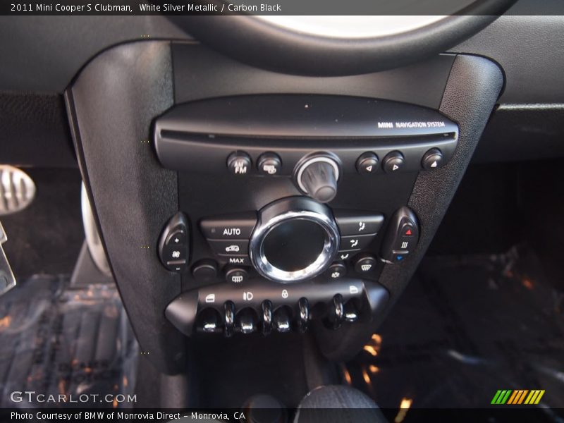 White Silver Metallic / Carbon Black 2011 Mini Cooper S Clubman