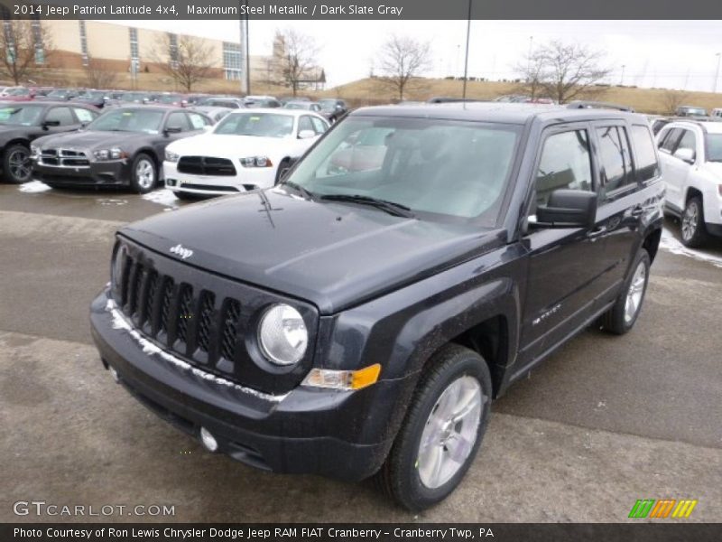 Maximum Steel Metallic / Dark Slate Gray 2014 Jeep Patriot Latitude 4x4