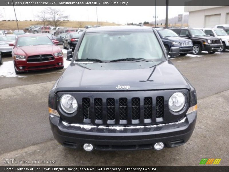 Maximum Steel Metallic / Dark Slate Gray 2014 Jeep Patriot Latitude 4x4