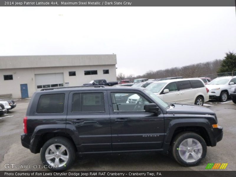 Maximum Steel Metallic / Dark Slate Gray 2014 Jeep Patriot Latitude 4x4
