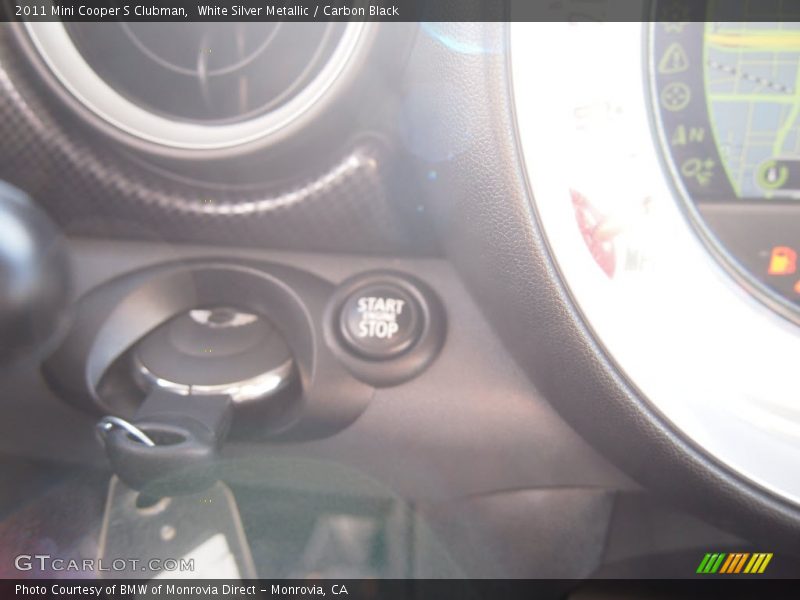 White Silver Metallic / Carbon Black 2011 Mini Cooper S Clubman