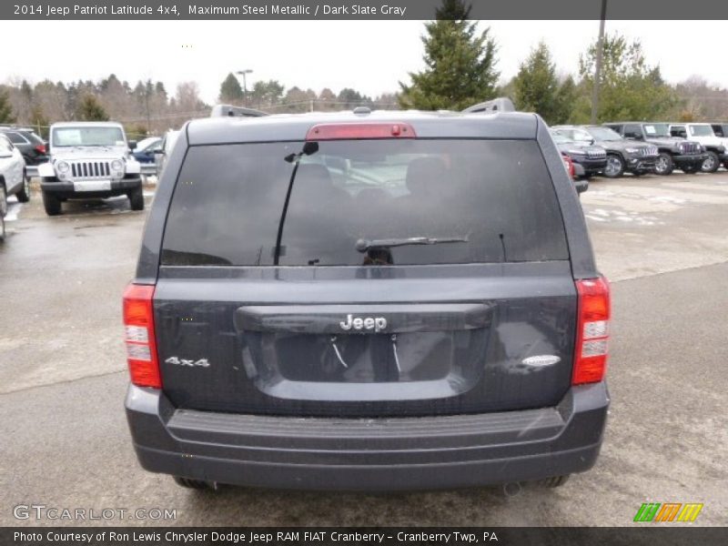 Maximum Steel Metallic / Dark Slate Gray 2014 Jeep Patriot Latitude 4x4