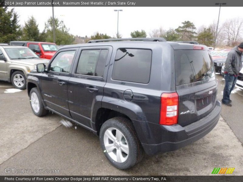 Maximum Steel Metallic / Dark Slate Gray 2014 Jeep Patriot Latitude 4x4