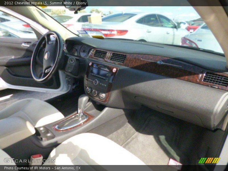 Summit White / Ebony 2012 Chevrolet Impala LS