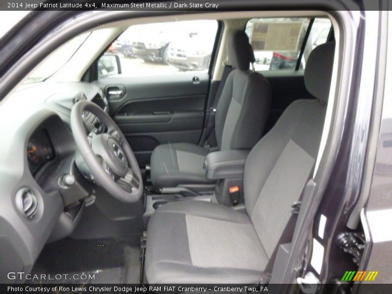 Maximum Steel Metallic / Dark Slate Gray 2014 Jeep Patriot Latitude 4x4
