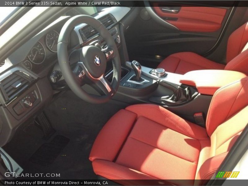 Front Seat of 2014 3 Series 335i Sedan