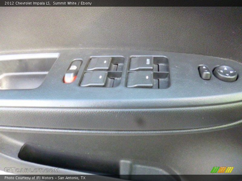 Summit White / Ebony 2012 Chevrolet Impala LS