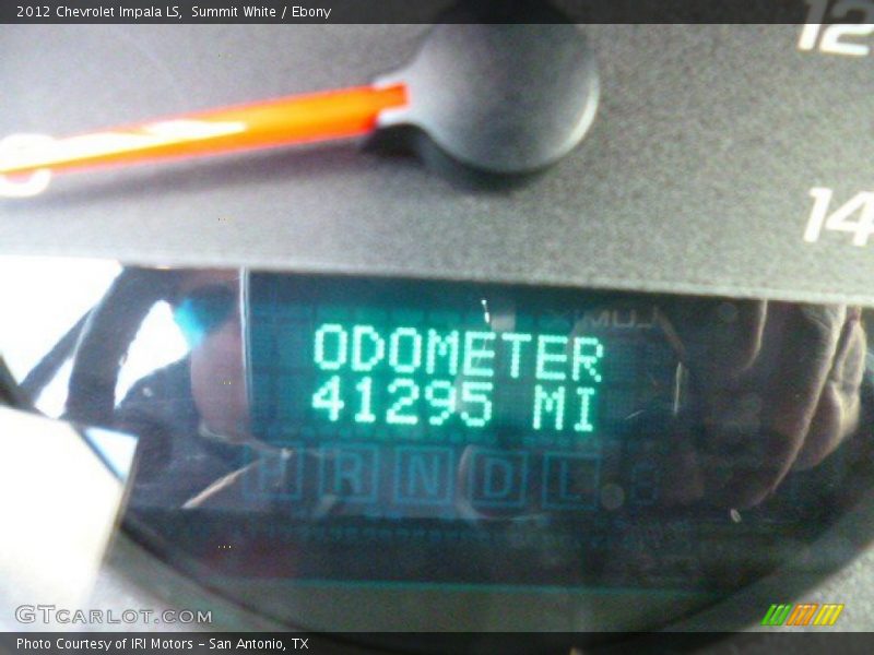 Summit White / Ebony 2012 Chevrolet Impala LS