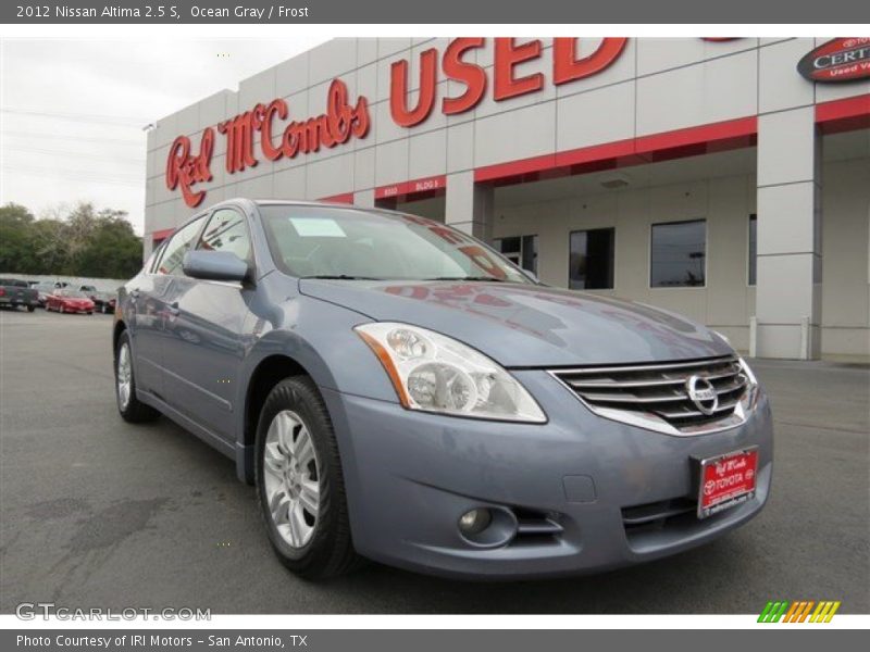 Ocean Gray / Frost 2012 Nissan Altima 2.5 S