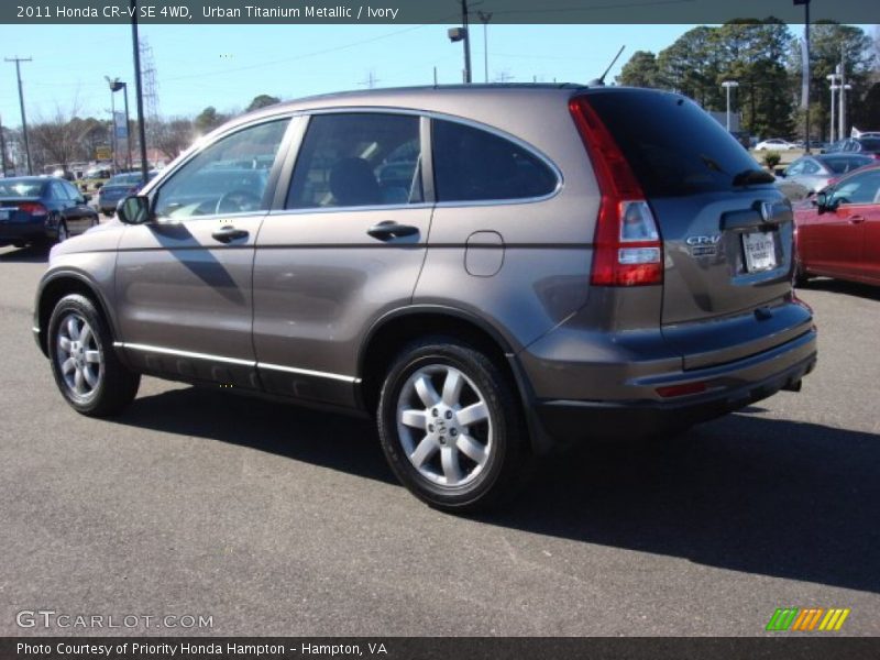 Urban Titanium Metallic / Ivory 2011 Honda CR-V SE 4WD