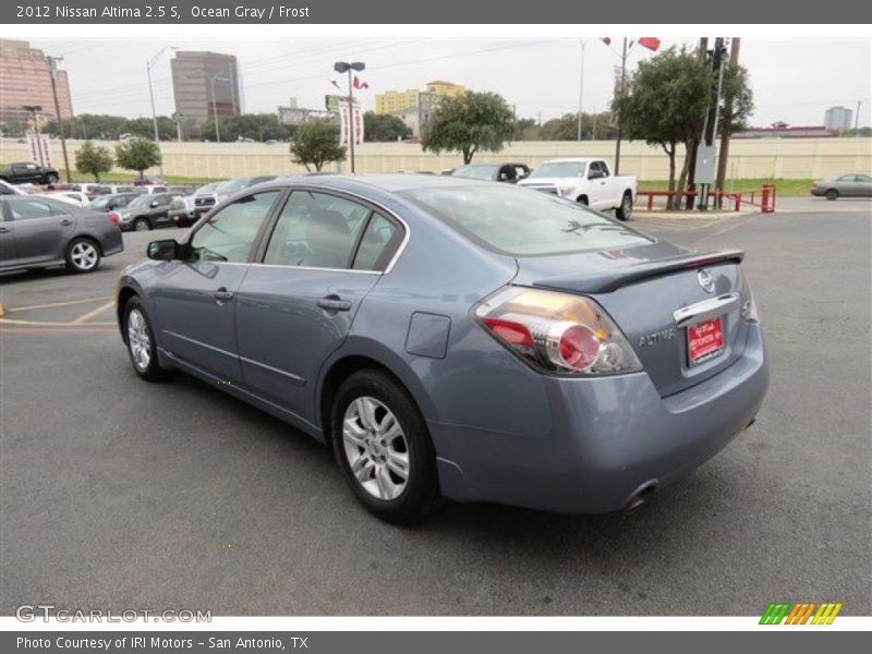 Ocean Gray / Frost 2012 Nissan Altima 2.5 S