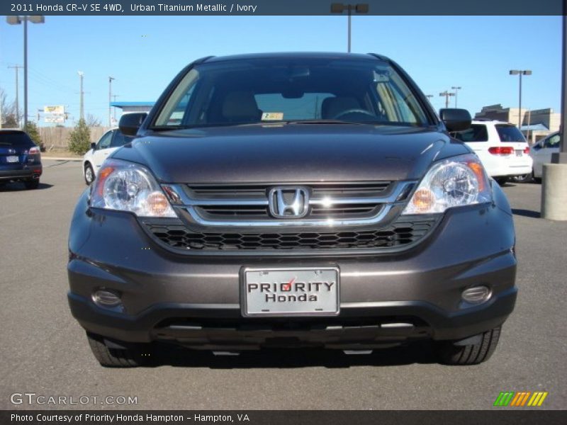 Urban Titanium Metallic / Ivory 2011 Honda CR-V SE 4WD