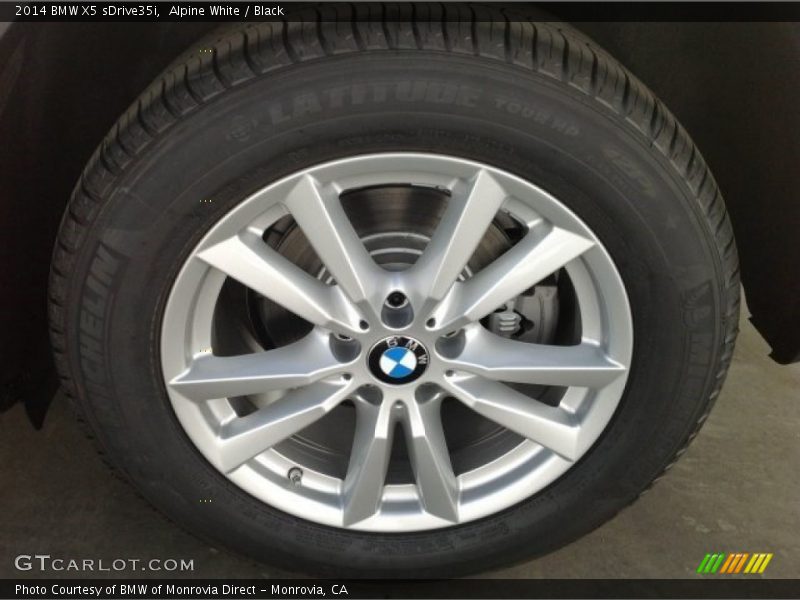 Alpine White / Black 2014 BMW X5 sDrive35i