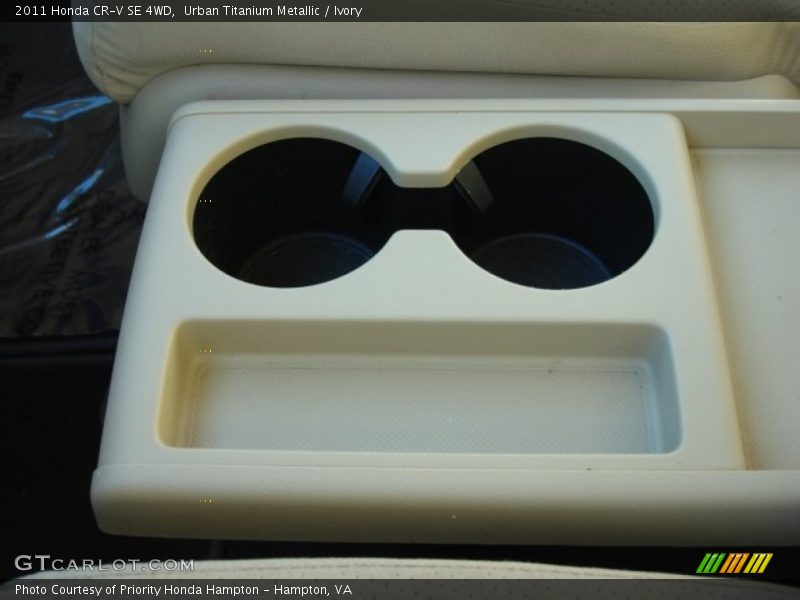 Urban Titanium Metallic / Ivory 2011 Honda CR-V SE 4WD