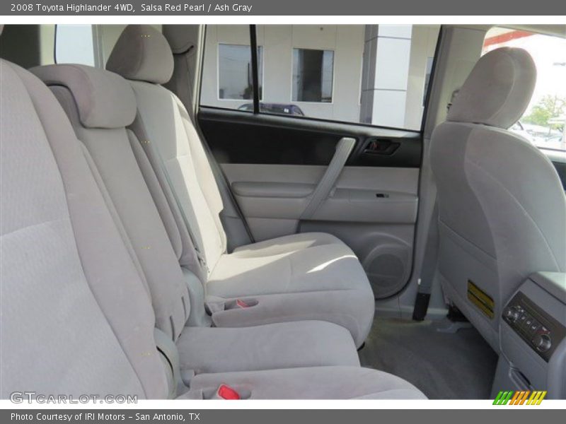 Salsa Red Pearl / Ash Gray 2008 Toyota Highlander 4WD