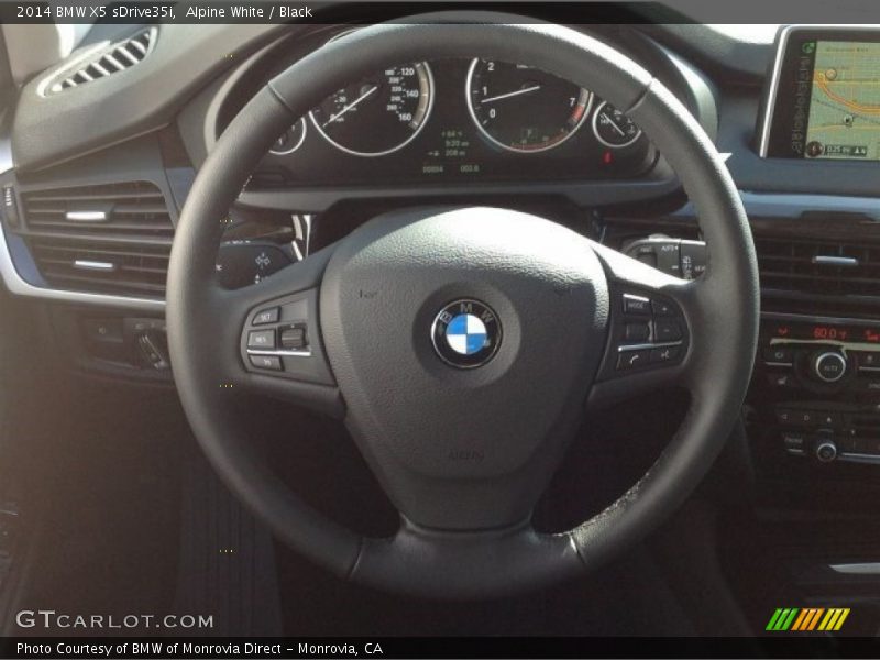 Alpine White / Black 2014 BMW X5 sDrive35i