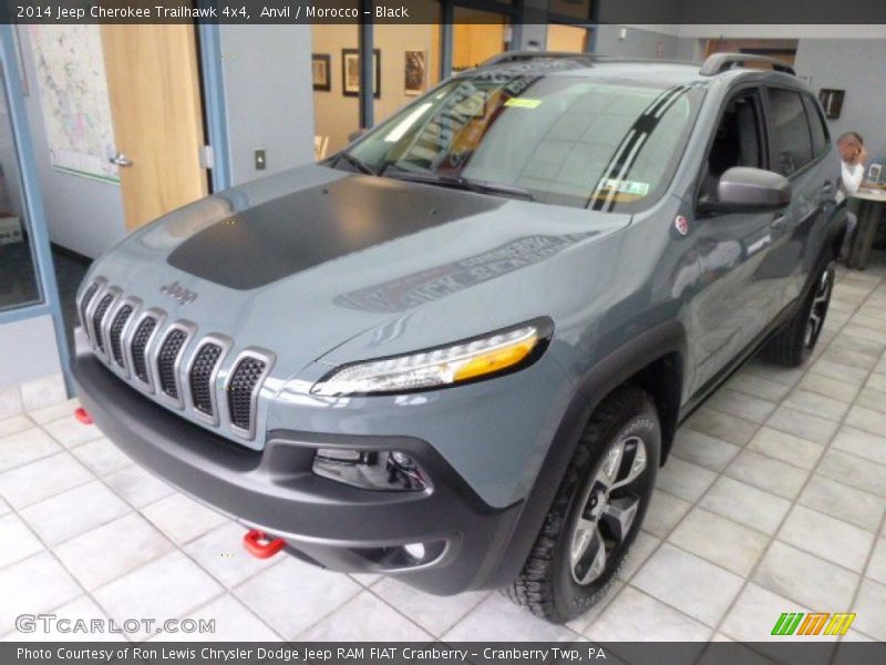 Anvil / Morocco - Black 2014 Jeep Cherokee Trailhawk 4x4