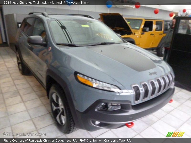 Anvil / Morocco - Black 2014 Jeep Cherokee Trailhawk 4x4