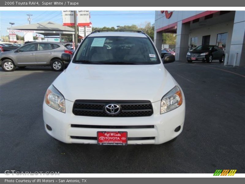 Super White / Taupe 2006 Toyota RAV4