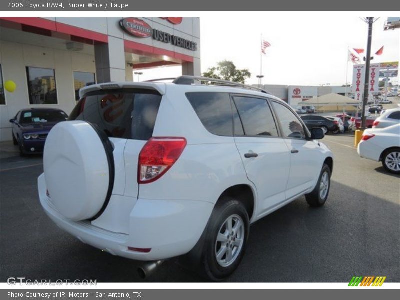 Super White / Taupe 2006 Toyota RAV4