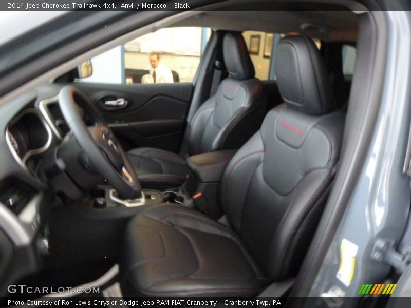 Anvil / Morocco - Black 2014 Jeep Cherokee Trailhawk 4x4