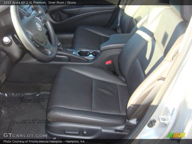 Silver Moon / Ebony 2013 Acura ILX 2.0L Premium