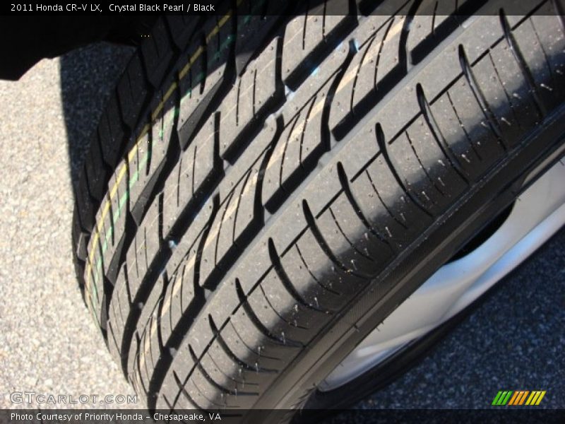 Crystal Black Pearl / Black 2011 Honda CR-V LX