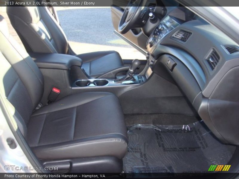 Silver Moon / Ebony 2013 Acura ILX 2.0L Premium