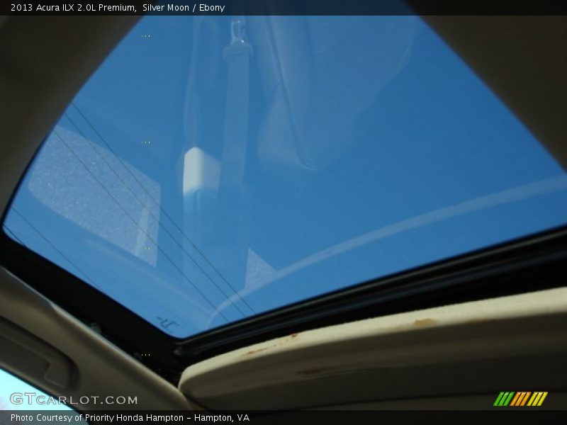 Silver Moon / Ebony 2013 Acura ILX 2.0L Premium