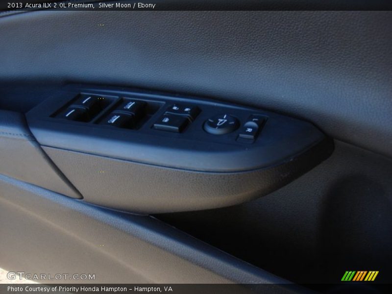 Silver Moon / Ebony 2013 Acura ILX 2.0L Premium