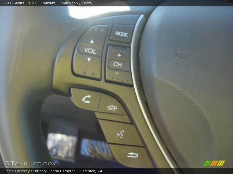 Silver Moon / Ebony 2013 Acura ILX 2.0L Premium