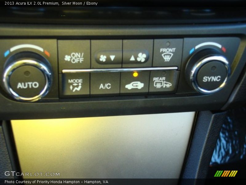 Silver Moon / Ebony 2013 Acura ILX 2.0L Premium